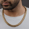CUBAN CHAIN (18K GOLD PLATING ) 12MM
