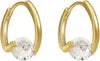 Gold Plated Diva Stud Earrings [ BUY 1 GET 1 FREE ]