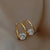 Gold Plated Diva Stud Earrings [ BUY 1 GET 1 FREE ]