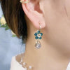 Sunflower Rose Gold Hoop Earrings [ BUY 1 GET 1 FREE ]