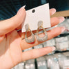 Shiny Cubic Zircon Drop Earrings [ BUY 1 GET 1 FREE ]