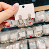 Shiny Cubic Zircon Drop Earrings [ BUY 1 GET 1 FREE ]
