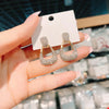 Shiny Cubic Zircon Drop Earrings [ BUY 1 GET 1 FREE ]