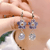 Sunflower Rose Gold Hoop Earrings [ BUY 1 GET 1 FREE ]